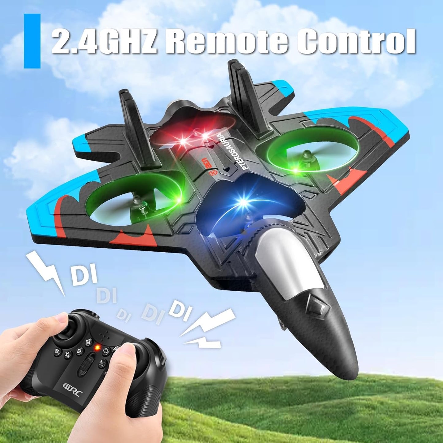SkyRaptor 360™ – RC Fighter Jet