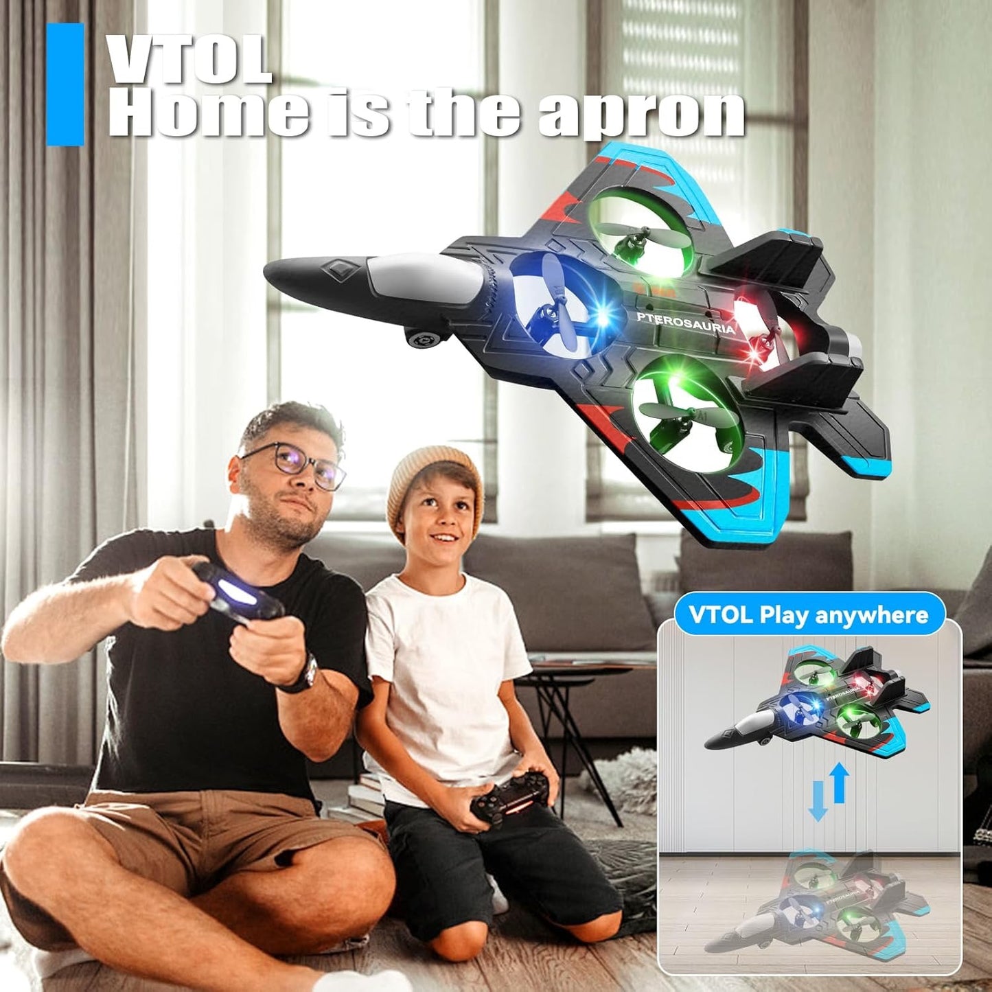 SkyRaptor 360™ – RC Fighter Jet