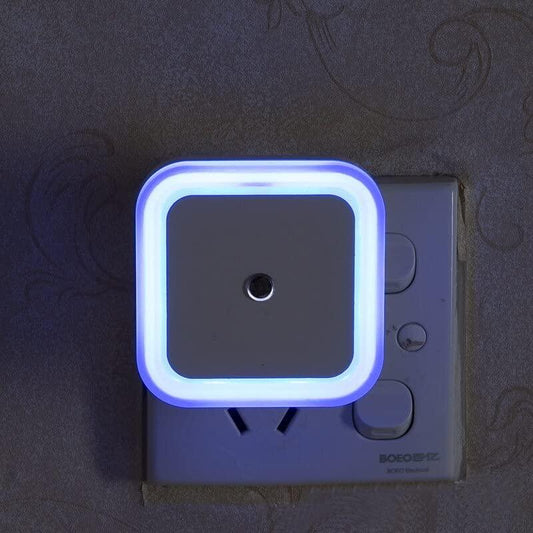 Styrene Night Lamp Sensor Led Light With Plug Type