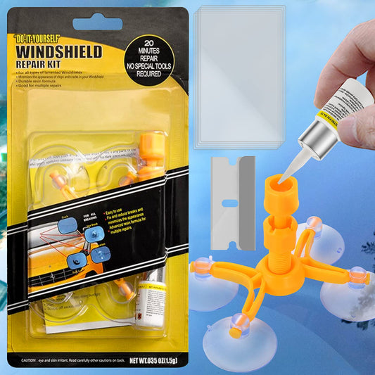 Windshield Repair Kit, Car Windshield Window Glass Repair Tool for Quick Repair