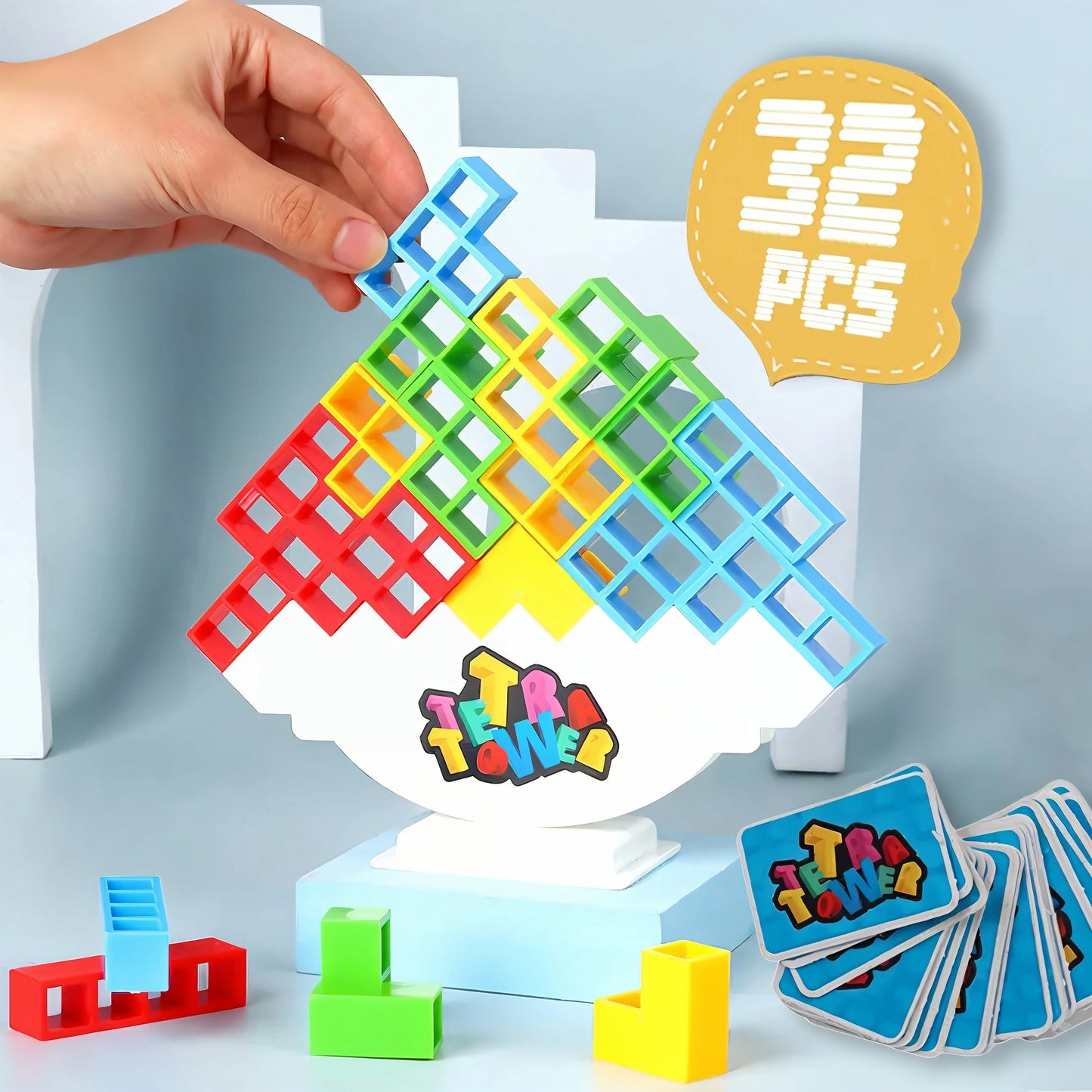 Tetra Tower - Balance Puzzle Game